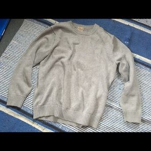 Vintage Grey LL Bean Sweater